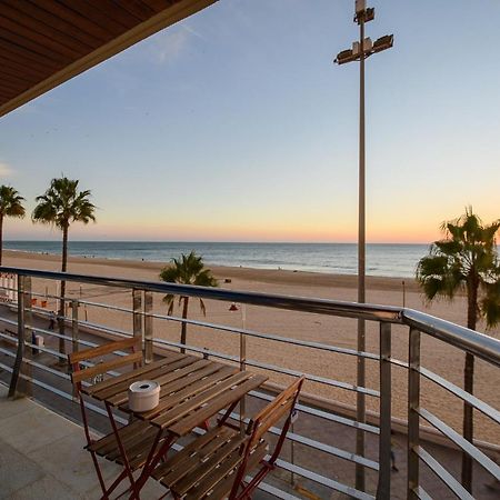 Preciado Apartamento Con Vistas Frontales Al Mar Cadice Esterno foto