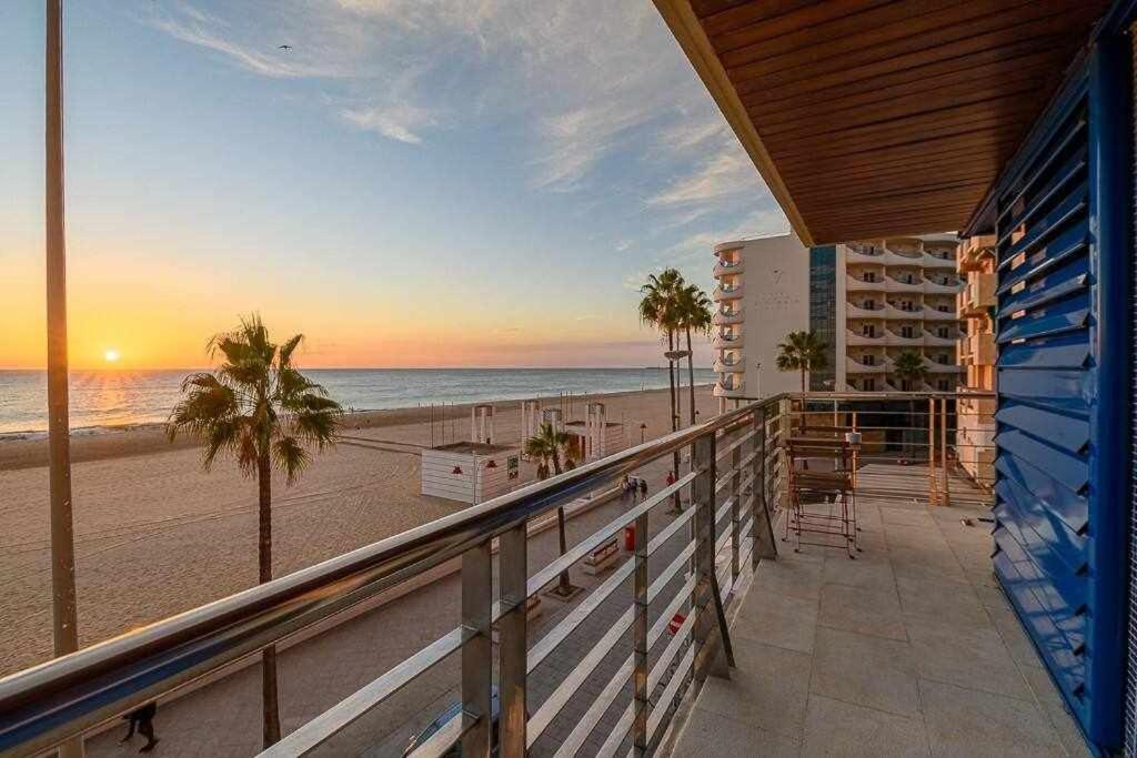 Preciado Apartamento Con Vistas Frontales Al Mar Cadice Esterno foto