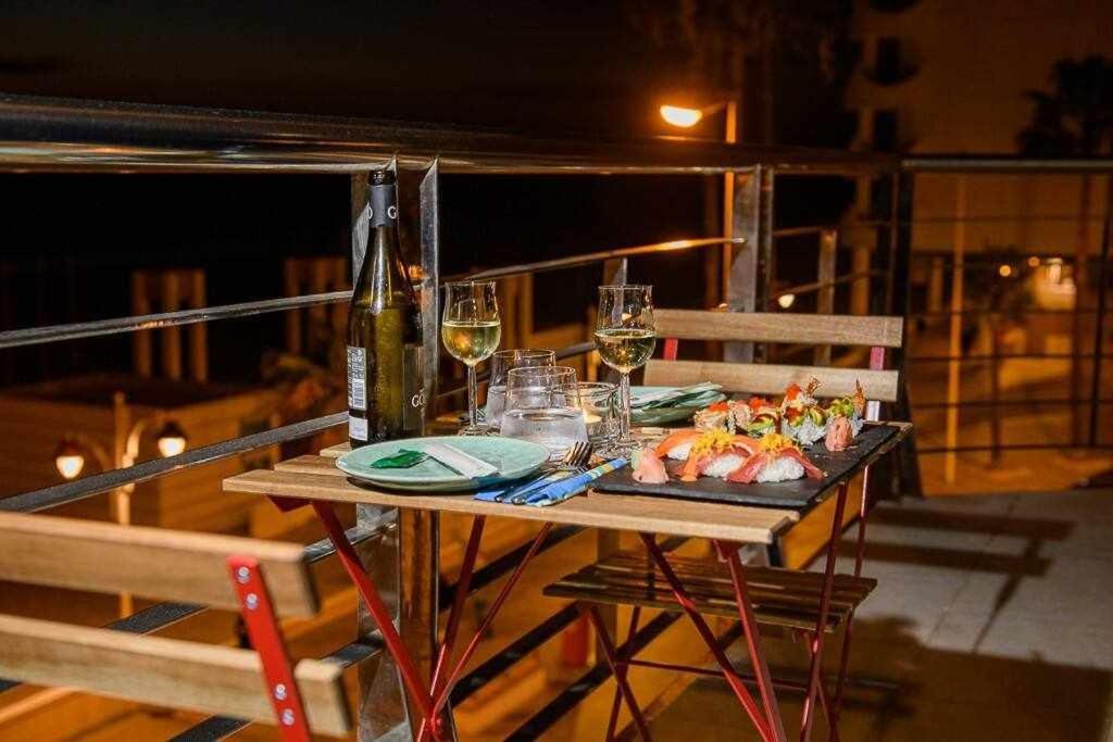 Preciado Apartamento Con Vistas Frontales Al Mar Cadice Esterno foto